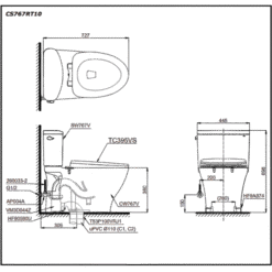 Cs767rt10xw Bvkt Toto